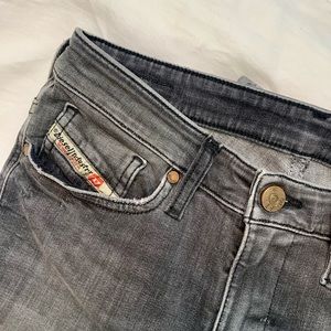Diesel Size W 25 L 32 Denim Jeans Super Slim Skinny Regular Waist